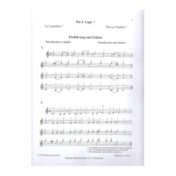 Melodische etüden - Volume 2 – per violino in 2 e 3 posizione - Ramin Entezami