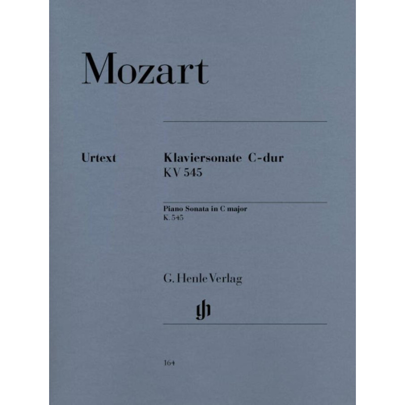 Klaviersonate C-Dur KV. 545 - Wolfgang Amadeus Mozart – Pianoforte