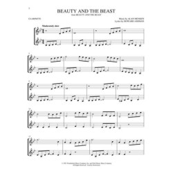 Disney Songs - Easy Instrumental Duets - Two Clarinets Mark Phillips clarinetto