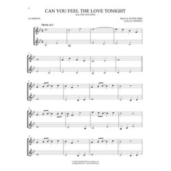 Disney Songs - Easy Instrumental Duets - Two Clarinets Mark Phillips clarinetto