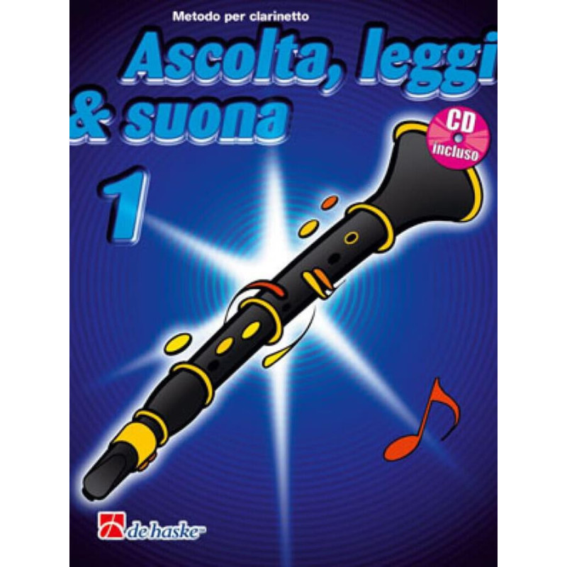 Ascolta, leggi e suona 1 clarinetto + CD - Jaap Kastelein