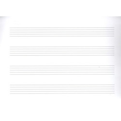 Musica, Maestro! - quaderno 4 pentagrammi
