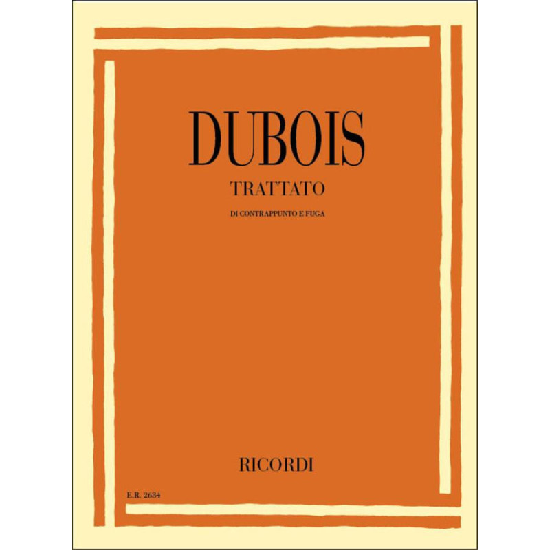 Trattato Di Contrappunto E Fuga - Théodore Dubois
